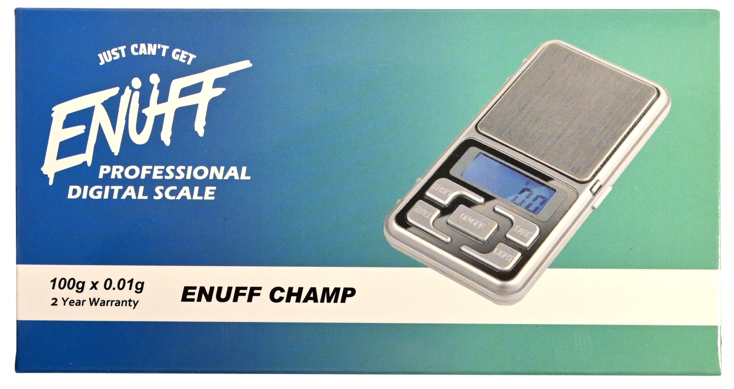 Enuff Champ Digital Scale 100g x 0.01g